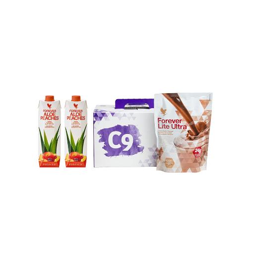 C9 ALOE PEACHES - CHOCOLATE