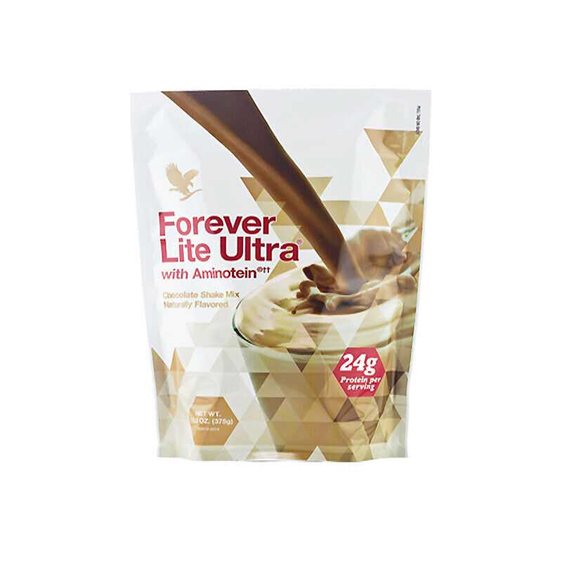 FOREVER LIVING LITE ULTRA SHAKE WITH AMINOTEIN CHOCOLATE OR VANILLA